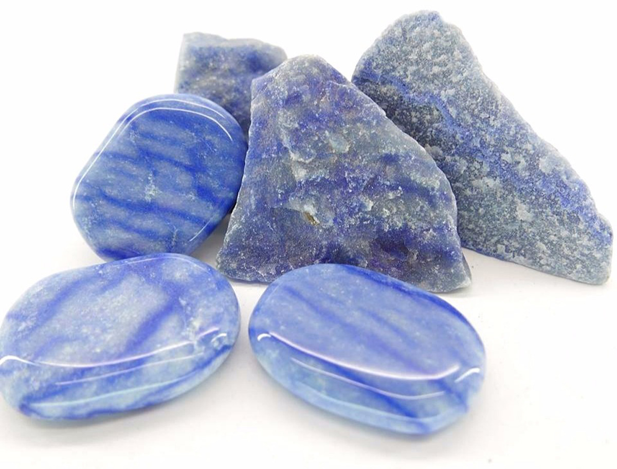 minerales azules